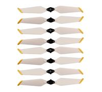 8743 Eliche pieghevoli a sgancio rapido a basso rumore compatibili con drone 2 Pro/Zoom, 4/8 pezzi(White Gold 8pcs)