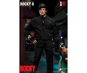 87583 ROCKY BALBOA BLACK SUIT 1/6 DELUX AF