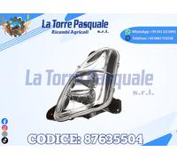 Ama Proiettore Anteriore per Trattori e Macchine Agricole - 184x102 mm, 3 Funzioni Luminose, Compatibile Hella