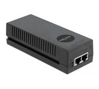 87766 adattatore e invertitore Interno 30 W Nero, Iniettore PoE Nero, Videocamere di sicurezza, Interno, 100 - 240 V, 50/60 Hz, 30 W, 52 V