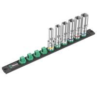 8790 C 1.3cm Profondo Presa Set con Magnetico Ferroviario, 6 Pezzi - 05005470001