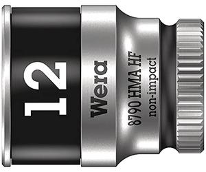 8790 HMA HF Bussola per cricchetto Zyklop con attacco da 1/4" con ritegno vite, 12,0 mm