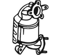 88 CV CATALIZZATORE PER KIA RIO II JB 1.5 CRDi KW 65 CV 88