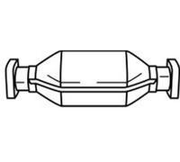 88 cv Catalizzatore per Toyota Corolla SW E10 1.3 XLi 16V 1332 cc 65 KW 88 CV