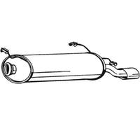88 CV SILENZIATORE POSTERIORE PER CITRON ZX N2 1.6i KW 65 CV 88