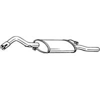 88 CV SILENZIATORE POSTERIORE PER FORD Escort VI GAL, AAL, ABL 1.6i 16V KW 65 CV