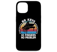 88 Keys 10 Fingers Pianist Musician Keyboard Player Piano Custodia per iPhone 13