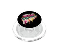 88 Keys And Zero Patience Pianoforte Pianista Tastierista PopSockets PopGrip per MagSafe