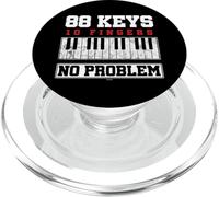 88 Keys No Problem Pianista Tastierista Pianoforte PopSockets PopGrip per MagSafe