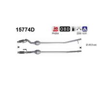 88 KW 120 CV CATALIZZATORE PER Citron C8 EA, EB 2.0 HDi