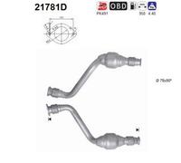 88 KW 120 CV CATALIZZATORE PER Opel Movano Combi X70 2.5 CDTi