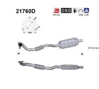 88 KW 120 CV CATALIZZATORE PER Opel Astra H GTC A04 1.9 CDTi 16V