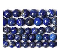 88 perline di pietra naturale lapislazzuli blu di grado A, 4 mm, per la creazione di gioielli, bracciali, cristallo, 1 ciocca
