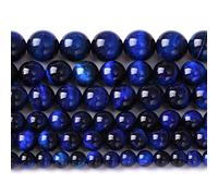 88 perline in pietra naturale occhio di tigre blu lapislazzuli, 4 mm, qualità 5A, per la creazione di gioielli, bracciali e accessori