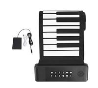 88 Piano rotolo a mano chiave 128 toni USB MIDI Piano portatile pieghevole per principianti