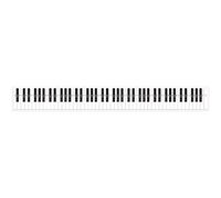88 tasti di pratica tastiera pianoforte & Tabella note per dietro il pianoforte, guida didattica aiuto tabella note per studenti principianti