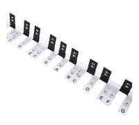 88 tasti rimovibili, tastiera per pianoforte, adesivo per principianti del pianoforte, etichette note per imparare e praticare