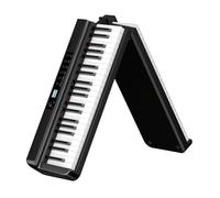 88 tasti tastiera pieghevole pianoforte digitale full size sensibile al tocco con Bluetooth MIDI pianoforte elettrico portatile altoparlanti doppi incorporati for principianti e professionisti