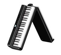 88 Tastiera, Tastiera Ricaricabile con Bluetooth MIDI Pianoforte Digitale Pieghevole Portatile Full Size Pianoforte Elettrico Sensibile al Tocco Doppi Altoparlanti Incorporati for Principianti e Profe
