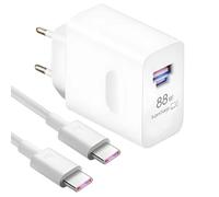 88 W Supercharge Caricatore Mobile Ricarica Rapida per Honor 200 Pro Magic 7 Lite 400pro, Magic 6, 6A Caricatore Rapido USB C, per Honor 200 Lite, X7b, 9, X6b, X8a, iPhone, Samsung, con cavo di tipo C