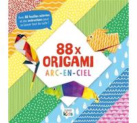 88 x Origami Arc-en-ciel