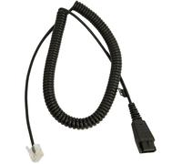 GN Netcom Siemens Cavo di Connessione Jabra, Lunghezza di 2 metri Spiralato