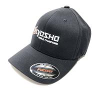 88001BK Kyosho Cappello FlexFit 3D (L - XL) Cappellino - Nero