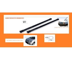 8814 BARRE PORTATUTTO/PACCO PREMONTATE GEV PER PANDA II S CON B.LONGITUDINALI