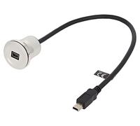 88186 Cavo USB 2.0 Mini USB B Femmina, Mini USB-B Connettore 0,3 metri DELOCK