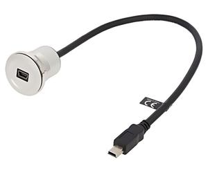 88186 Cavo USB 2.0 Mini USB B Femmina, Mini USB-B Connettore 0,3 metri DELOCK
