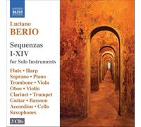 8824058 Audio Cd Luciano Berio - Sequenze I-xiv (integrale)(3 Cd)