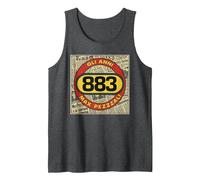 883 Gli Anni Tee Canotta, Uomo, Grigio Scuro, XXL