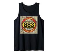 883 Gli Anni Tee Canotta, Uomo, Nero, L