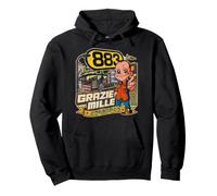 883 Grazie Mille Tee Felpa con Cappuccio