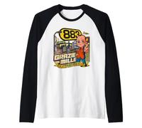883 Grazie Mille Tee Maglia con Maniche Raglan