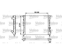 883875 VALEO Radiatore, Raffreddamento motore per RENAULT