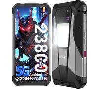 8849 Tank 3 Pro Smartphone robusto 23800mAh Telefono proiettore robusto 32GB+512GB Dual Sim 5G Android 14 telefoni cellulari sbloccati 6.89 pollici Grande schermo, Luce da campeggio/2TB Espandi/OTG