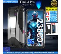 8849 Tank 3 Pro Smartphone robusto Unihertz con proiettore 100 lumen 5G 32/36GB 512GB 23800mAh Telefoni cellulari Dimensity 8200 CPU