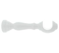 8868 Q.TA' 1 SUPPORTO LEGNO P/BASTONE BIANCO 25 CM 2