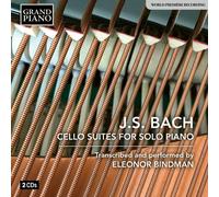 8872956 Audio Cd Johann Sebastian Bach - Cello Suites For Solo Piano (2 Cd)