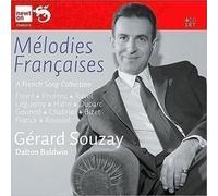 8885864 Audio Cd Gerard Souzay - Melodies Francaises: A French Song Collection (