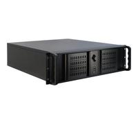 88887176 4260133128088 Inter-Tech 3U-3098-S Supporto Nero, Server case