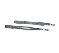 88887204 porta accessori Kit di guide per scaffale, Rotaie di montaggio argento, Kit di guide per scaffale, Metallico, Acciaio, 30 kg, 48,3 cm (19"), 13 mm