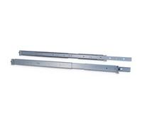 88887211 porta accessori Guida per scaffale, Rotaie di montaggio grigio, Guida per scaffale, Argento, Acciaio, 30 kg, 19", 40 mm