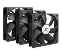 Inter-Tech Kit ventole per PC IT88887289 3 pezzi 120 mm Nero