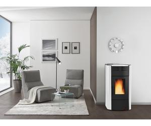 88974 Q.TA' 1 TERMOSTUFA PELLET VENT 18.1KW RAFFAELLA IDRO H15 BIANCO