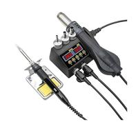 8898 Stazione di saldatura 2 in 1 con display digitale LCD, pistola ad aria calda, e rilavorazione for telefoni cellulari, riparazione BGA IC, strumenti for saldatore