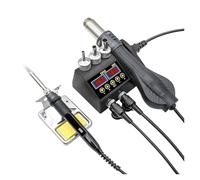 8898 Stazione di saldatura 2 in 1 con display digitale, pistola ad aria calda, strumento riparazione for saldatore BGA SMD PCB IC for telefoni cellulari(8898 SET1,220/V)