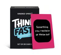 89 Carte Buzzer Domande e Risposte Rapide a Doppia Faccia, Gioco da Tavolo per Feste di Compleanno, Attività all'Aperto e Tempo Libero in Famiglia, Gioco di Carte Regalo per Natale, Ognissanti e Ringr