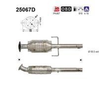 89 KW 121 CV CATALIZZATORE PER Mazda 6 Hatchback GG 2.0 Di